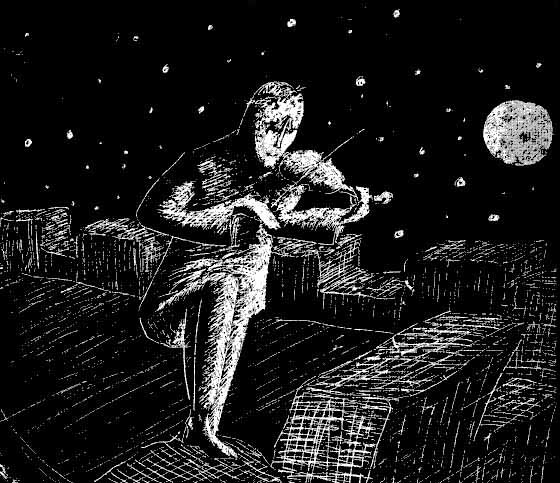 Violinist on the roof