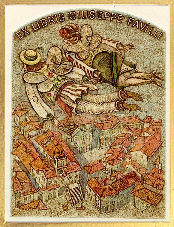 Ex Libris G. Favilli, 1984