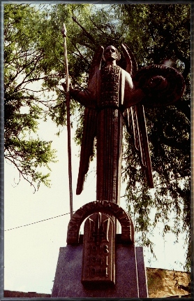 Monument to the Bukovinian kurin' heroes, 1993